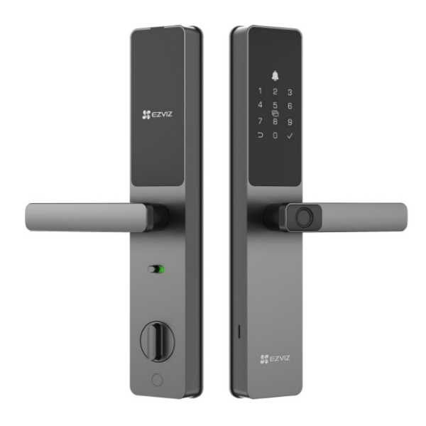 Picture of Smart Fingerprint Door Lock w/ Real-Time Mobile Alerts. Multiple Unlocking Methods