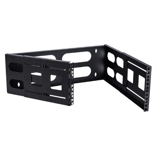 Picture of 4RU 19'' Wall Mount Foldable Bracket. Includes Top & Bottom Covers