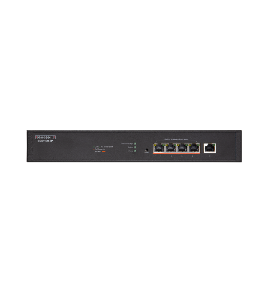 Picture of 5 Port Lite L2 Smart Gigabit Web Managed PoE Switch w/ 4 PoE Ports (30W). 120W