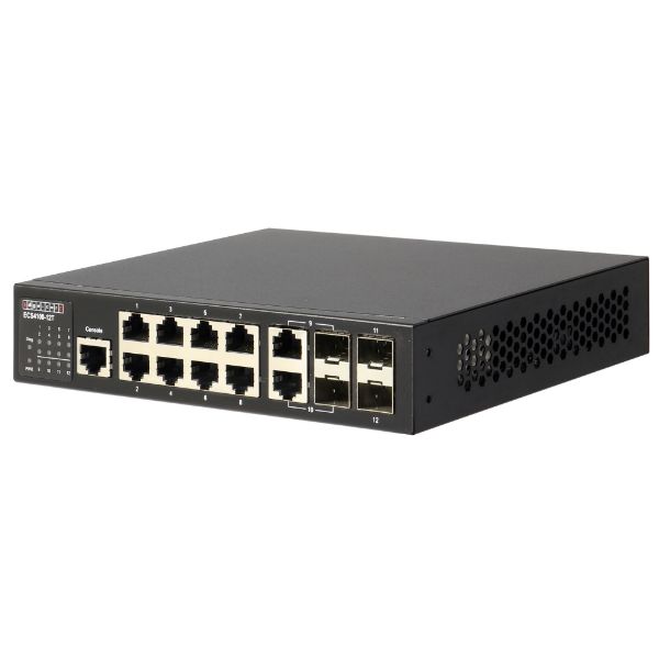 Picture of 8 Port + 2 Combo + 2 SFP Gigabit Managed Switch