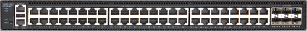 Picture of 48 Port Managed L2+/L3 Lite PoE Gigabit Ethernet Switch