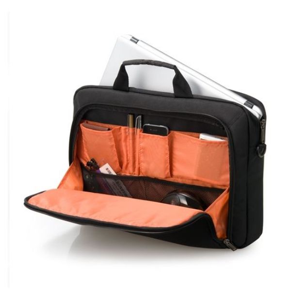 Picture of Advance Briefcase 13-14.1'' Separate Zippered Accessory Front Stash Trolley Handle