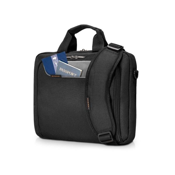 Picture of Advance ECO Briefcase 13-14'' Separate Zippered Accessory Front Pocket Trolley Handle