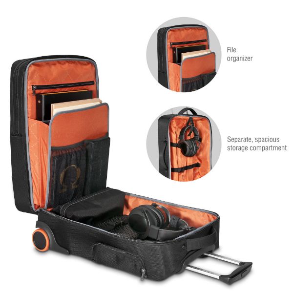 Picture of Wheeled 420 Laptop Trolley Bag. Designed to Fit 15''/18.4 Notebooks.