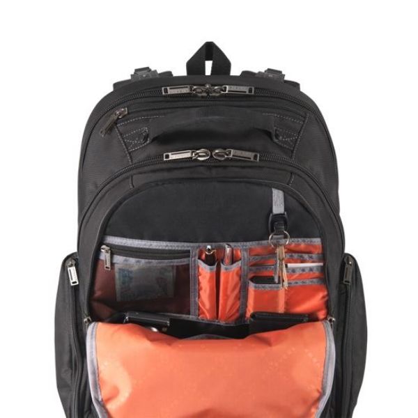 Picture of Atlas Laptop Backpack 13'' 17''. Adjustable laptop compartment. Checkpoint