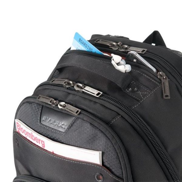 Picture of Atlas Laptop Backpack 13'' 17''. Adjustable laptop compartment. Checkpoint
