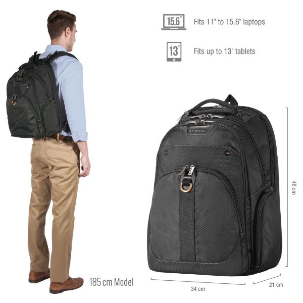 Picture of Atlas Checkpoint Friendly Laptop Backpack 11'' 156'' Adaptable Compartment