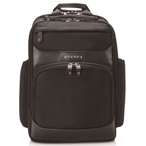 Picture of Onyx Black Laptop Backpack Up to 15.6''. Travel Friendly Hard-Shell Quick-Access