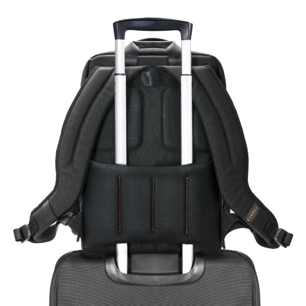 Picture of Onyx Black Laptop Backpack Up to 17.3''. Travel Friendly Hard-Shell Quick-Access