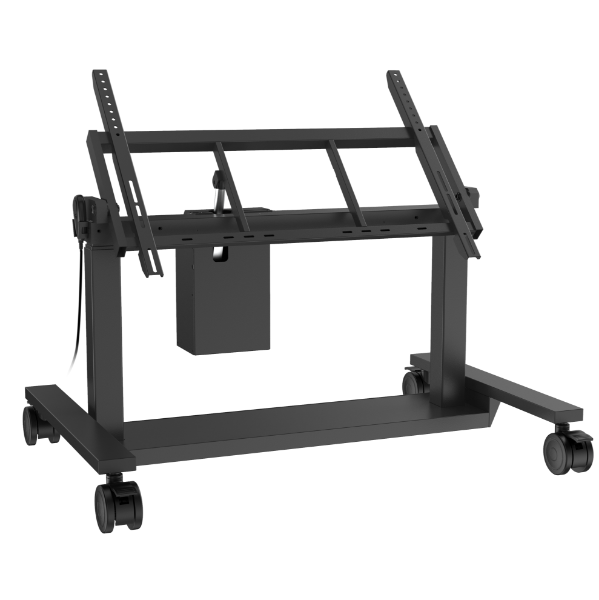 Picture of Tiltable Height Adjustable Motorised Mobile Trolley Stand.