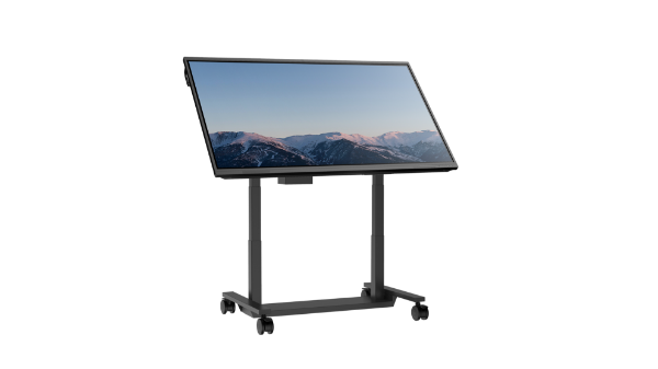 Picture of Tiltable Height Adjustable Motorised Mobile Trolley Stand.