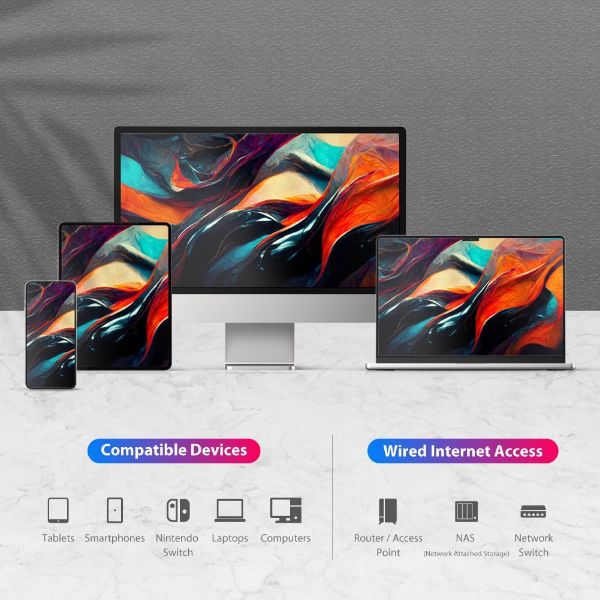 Picture of USB-C to Gigabit Ethernet Adapter