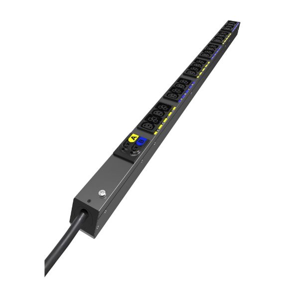 Picture of Basic G4 Rack PDU 0U 22.5U IEC-60309 Input 3m Cord 1ph 7.4kW 16A 200-240V
