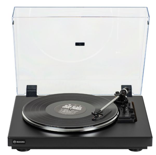 Picture of AT91 Cartridge w/ 33 & 45 RPM Advanced Automatic Sub-chassis Turntable. RCA