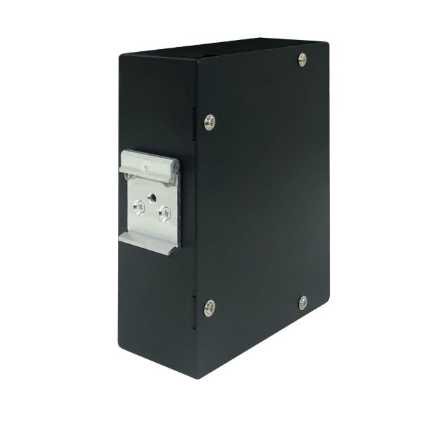 Picture of 12 Port DIN Rail Fibre Enclosure LC Duplex / SC Simplex