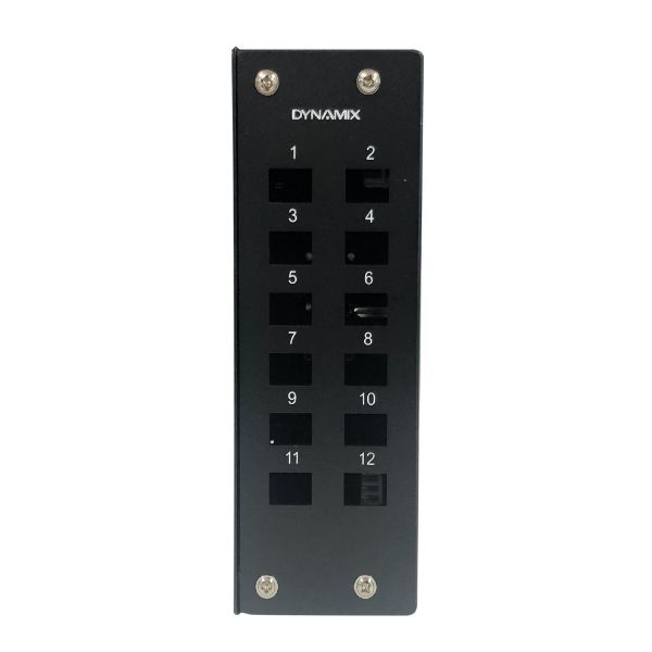 Picture of 12 Port DIN Rail Fibre Enclosure LC Duplex / SC Simplex