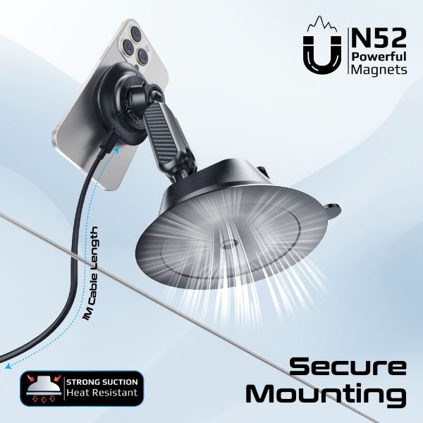 Picture of FlexiGrip 15W MagSafe Qi2 Wireless Charger w/ Flexible