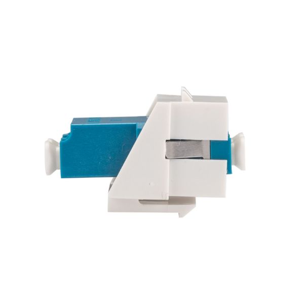 Picture of LC Duplex Single-mode Slimline Keystone Face Plate Adapter