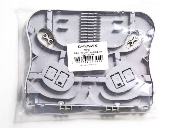 Picture of 19'' 1U Fibre Patch Panel 3 Slot Metal Sliding Drawer Black Supplied w/ 2x 24 Port