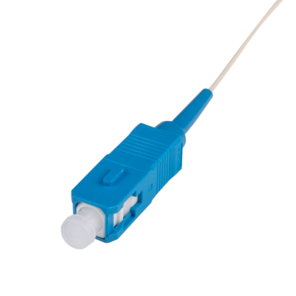 Picture of 2M SC Pigtail G657A1 OS1/OS2 Compliant 6 Pack Colour Coded SM Fibre Tight Buffer LSZH Jac