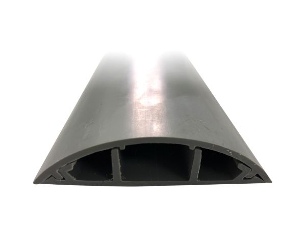 Picture of 1m Floor Mount Round Wiring Duct. Dims - 70mm x 16.5mm 2x Strips of Double Sided