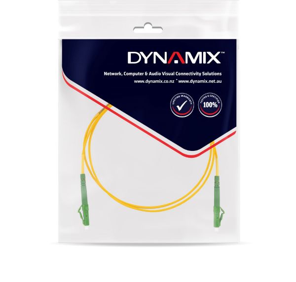 Picture of 1M 9u LCAPC/LCSimplex Single M G657A1 OS1/OS2 Compliant Bend Insensitive Fibre Ld Yell LSZH