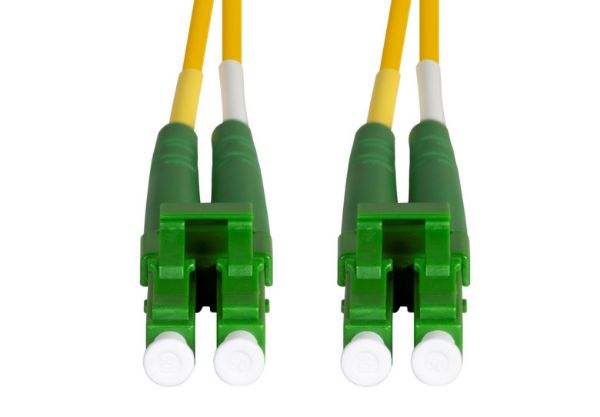 Picture of 3M 9u LC APC/LC Duplex Single G657A1 OS1/OS2 Compliant Bend Insensitive Fibre Ld Yell LSZH
