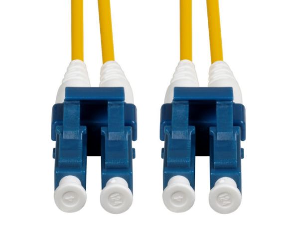 Picture of 40M 9u LC/LC Duplex Single Mod G657A1 OS1/OS2 Compliant Bend Insensitive Fibre Ld Yell LSZH