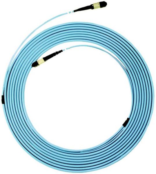 Picture of 30M OM3 MPO ELITE Trunk Multimode Fibre Cable Polarity C Crossed Trunk Cable
