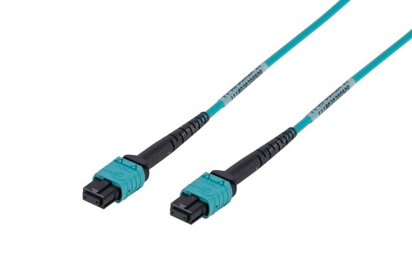 Picture of 30M OM3 MPO ELITE Trunk Multimode Fibre Cable Polarity A Straight Through Cable