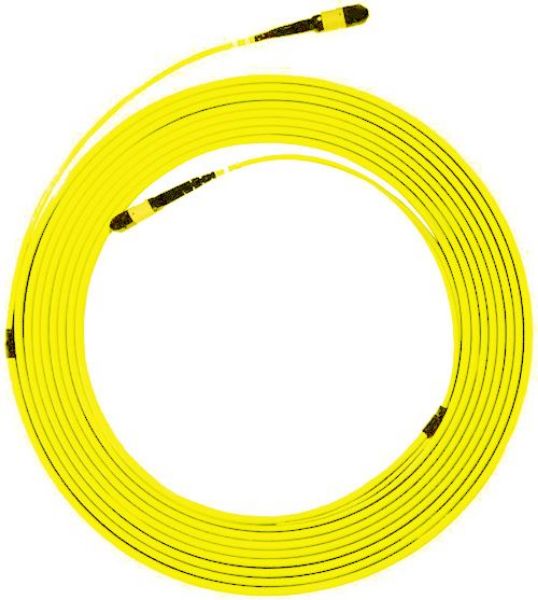 Picture of 5M MPO ELITE Trunk Singlemode Fibre Cable Polarity C Crossed Trunk Cable