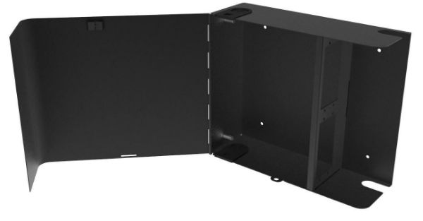 Picture of Unloaded Wall Mount Fibre Enclosure w/ 4x MPO Slots Supports MPO Cassette/Adapter