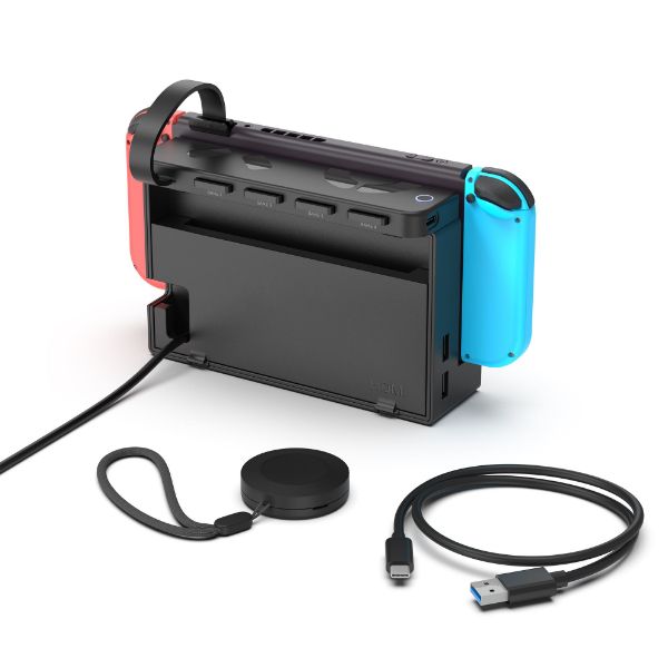 Picture of Switch 4-in-1 Game Card Reader w/ 4x Card Reader Slots Plus Remote Control