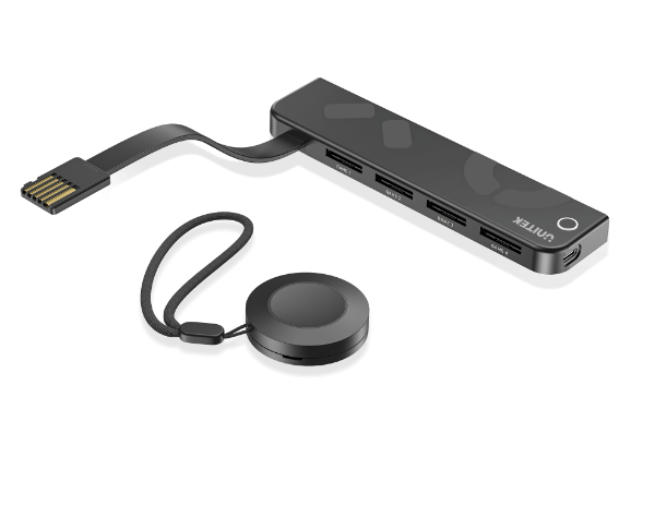 Picture of Switch 4-in-1 Game Card Reader w/ 4x Card Reader Slots Plus Remote Control