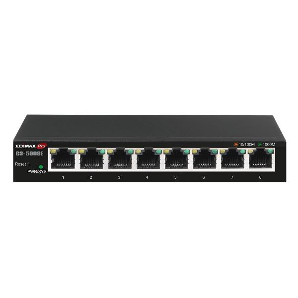 Picture of 8-Port Gigabit Ethernet Web Smart Switch