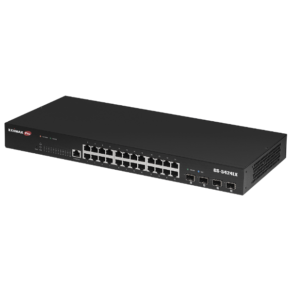 Picture of 28 Port Gigabit Web Smart Rack-mount Switch.