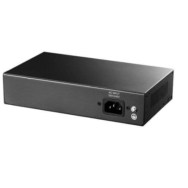 Picture of 8-Port Gigabit Unmanaged PoE+ 120W Desktop Switch w/ 2 Gig Uplink Ports & 2x Gigabit SFP