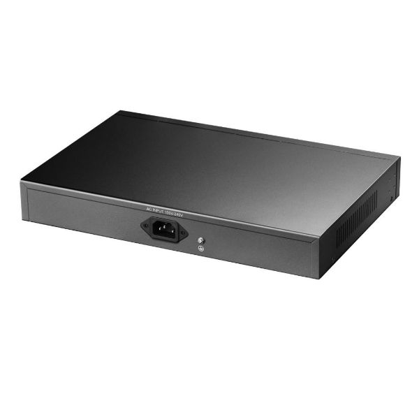 Picture of 24-Port Gigabit Unmanaged PoE+ 300W Desktop Switch w/ 2 Gig Uplink Ports & 2x Gig SFP slot