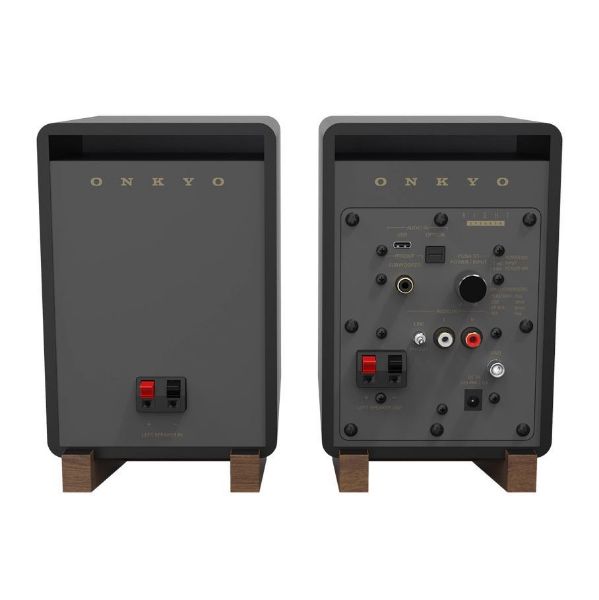 Picture of GX-10DB Creator 2-Way Compact Powered Bookshelf Speakers Black