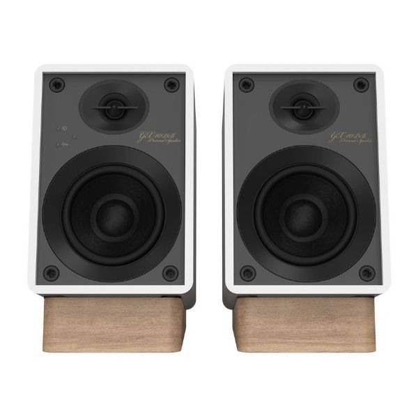 Picture of GX-10DB Creator 2-Way Compact Powered Bookshelf Speakers White