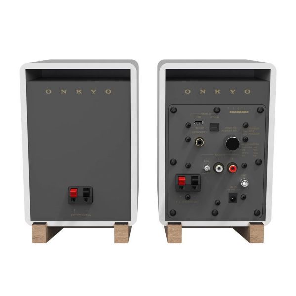 Picture of GX-10DB Creator 2-Way Compact Powered Bookshelf Speakers White