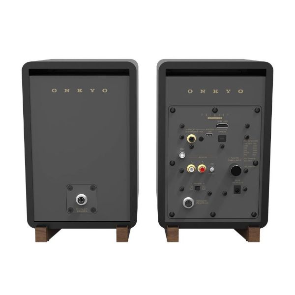 Picture of GX-30ARC Creator 2-Way Compact Powered Bookshelf Speakers Black