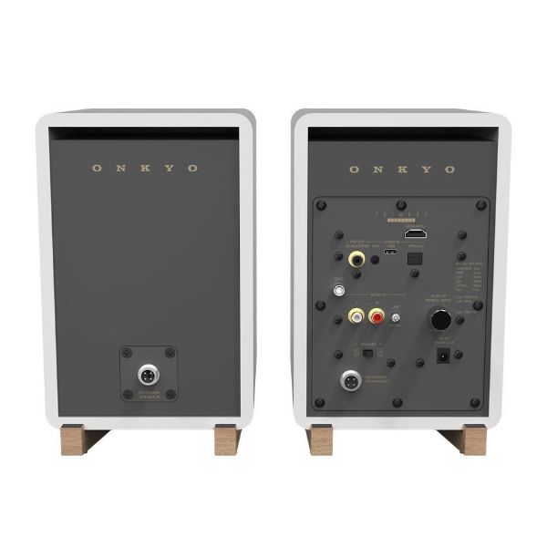 Picture of GX-30ARC Creator 2-Way Compact Powered Bookshelf Speakers White