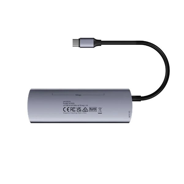 Picture of 4-in-1 10Gbps USB Multi-Port Hub w/ USB-C Connector. 2x USB-A & 2x USB-C Ports.