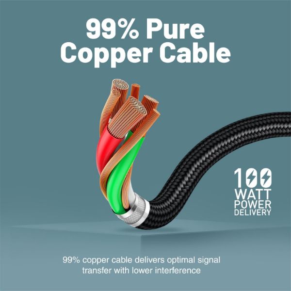 Picture of 1.8m 4K USB-C to HDMI Cable w/ Gold Plated Connectors. Supports Max Res up to 4K@60Hz