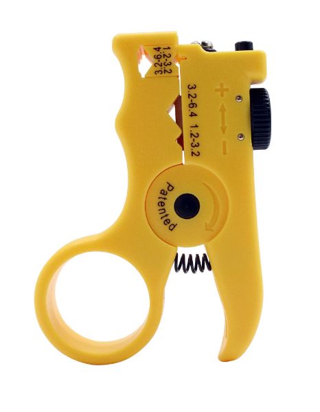 Picture of HT-340B Mini Adjustable Slit & Ring Fiber Stripper. Interchangable & reversible