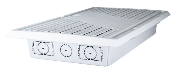 Picture of 28'' Recessed 5pc Bundle Plastic Network Enclosure. WiFi Ready Slim Vented Lid