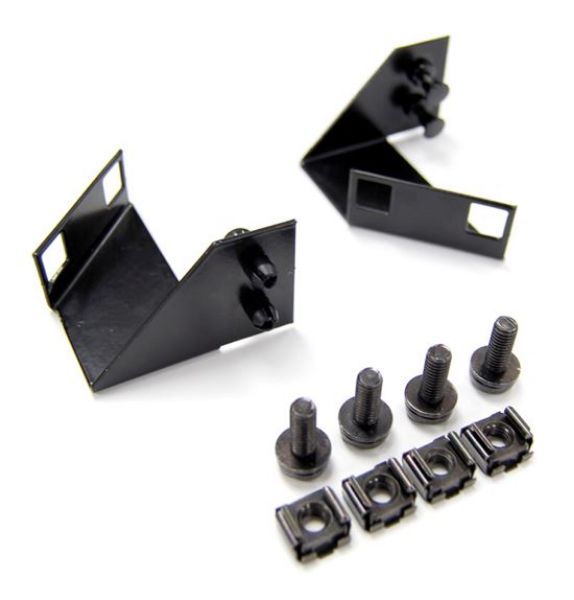 Picture of Patch Panel Mounting Brackets for HWS Series Enclosures Sold as a Pair w/ Cage Nuts