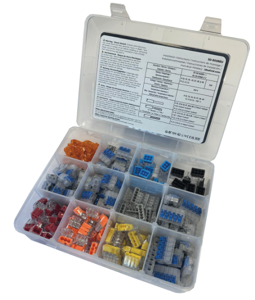 Picture of Premium Push-In & Lever Wire Kit 240pc Box