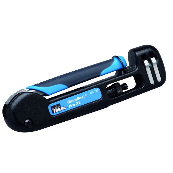 Picture of OmniSeal Pro XL Compression Tool for F BNC RCA RG-11F Mini-Coax 90 Degrees Connector